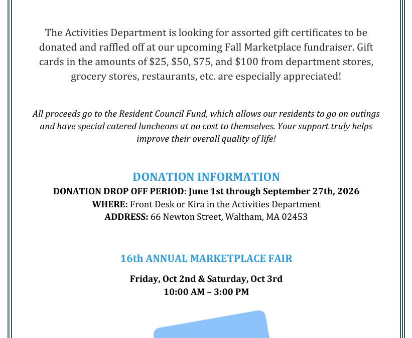Donate a Gift Card & Make a Difference