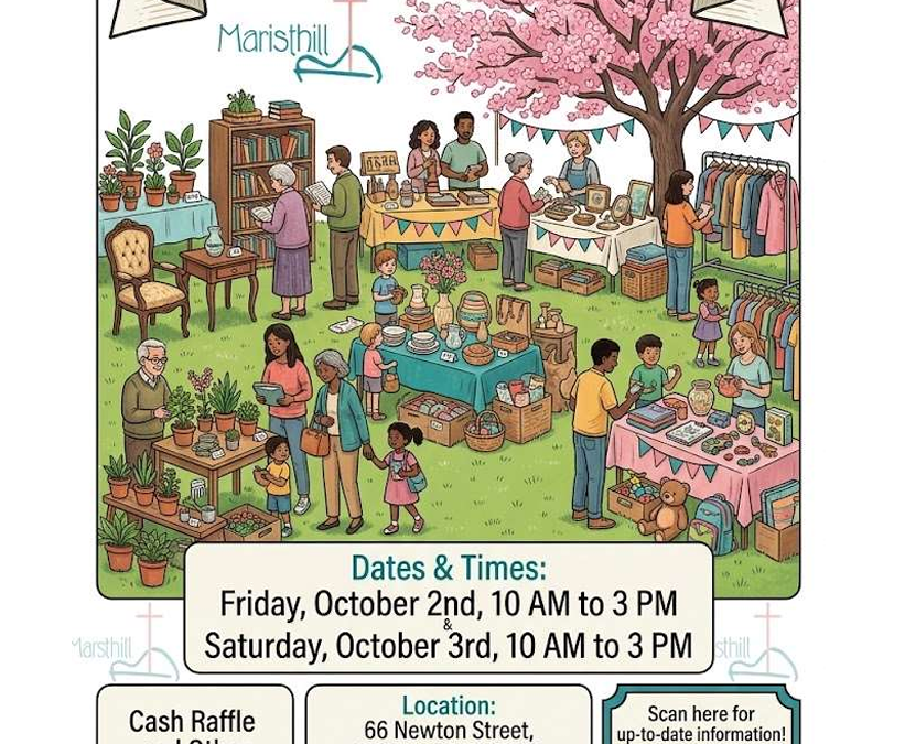 Maristhills Annual Marketplace Fundraiser Sale!