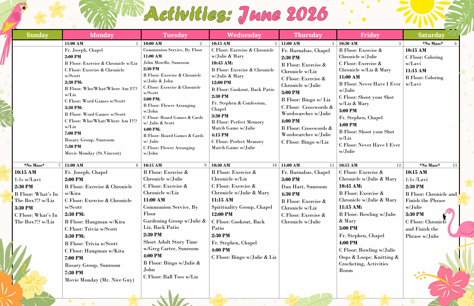 June26 Calendar Part 1