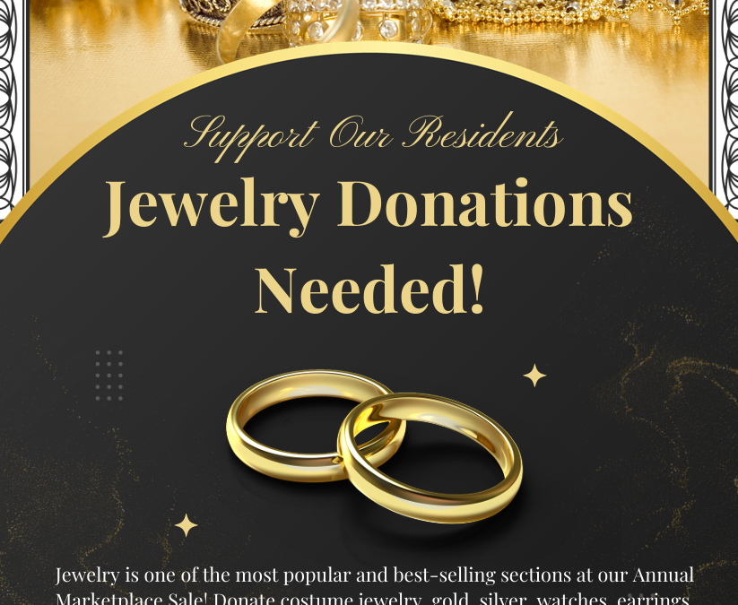 Marketplace Jewelry Donations Needed!