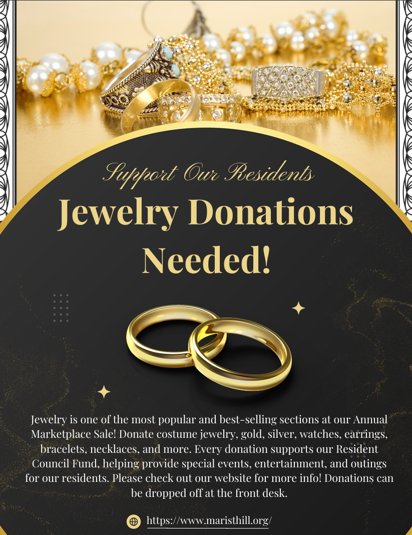 Jewelry Donations Flyer Screenshot