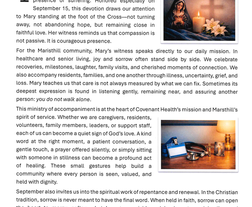 September Reflection w/Chaplain Chad